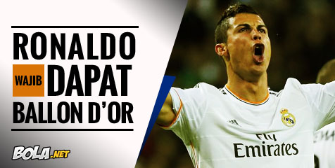 5 Alasan Ronaldo Wajib Diganjar Ballon d'Or 5 Alasan Ronaldo Wajib Diganjar Ballon d'Or