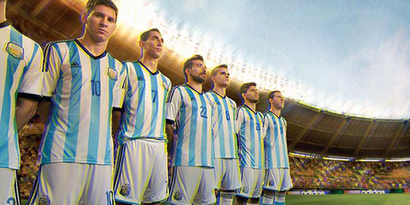Detail Jersey: Argentina Piala Dunia 2014 Detail Jersey: Argentina Piala Dunia 2014