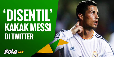 Matias Messi Sindir Ronaldo Lewat Twitter Matias Messi Sindir Ronaldo Lewat Twitter