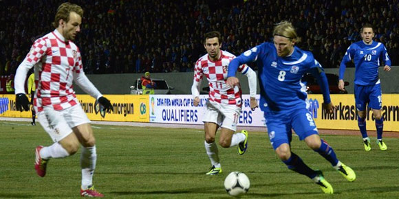Highlights Playoff WCQ 2014: Islandia 0-0 Kroasia