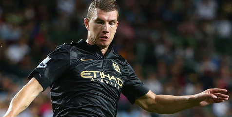 Arsenal Dan Dortmund Rebutan Edin Dzeko Arsenal Dan Dortmund Rebutan Edin Dzeko