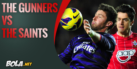 Preview: Arsenal vs Soton, Tak Setimpang Musim Lalu Preview: Arsenal vs Soton, Tak Setimpang Musim Lalu