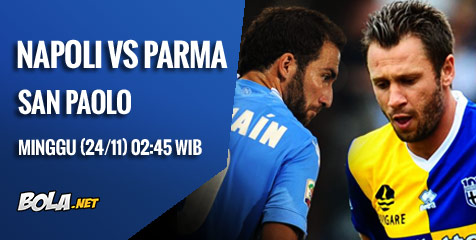 Preview: Napoli vs Parma, Rawan Tersendat Preview: Napoli vs Parma, Rawan Tersendat