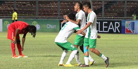 Redam Pergerakan Lawan, Kunci Sukses Garuda Muda Redam Pergerakan Lawan, Kunci Sukses Garuda Muda