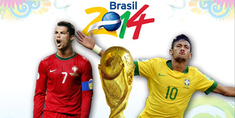 PD 2014, Panggung Untuk Ronaldo dan Neymar PD 2014, Panggung Untuk Ronaldo dan Neymar