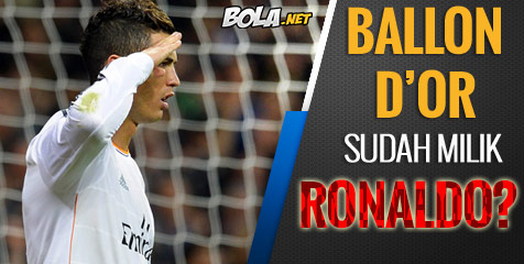 Ballon d'Or 2013 Sudah Pasti Milik Ronaldo? Ballon d'Or 2013 Sudah Pasti Milik Ronaldo?