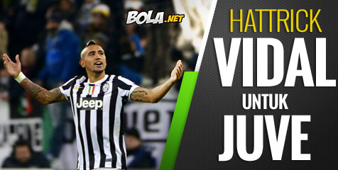 Review: Hattrick Vidal Jaga Asa Juventus Review: Hattrick Vidal Jaga Asa Juventus