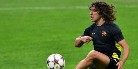 Puyol - Alves Dipastikan Absen di San Mames Puyol - Alves Dipastikan Absen di San Mames
