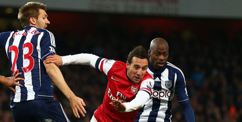 Gelandang West Brom Akui Dekat Dengan Arsenal Gelandang West Brom Akui Dekat Dengan Arsenal