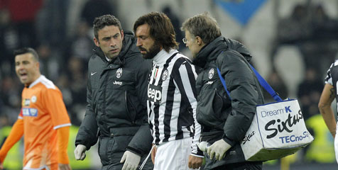 Direktur Juve Terkejut Pirlo Cedera Direktur Juve Terkejut Pirlo Cedera