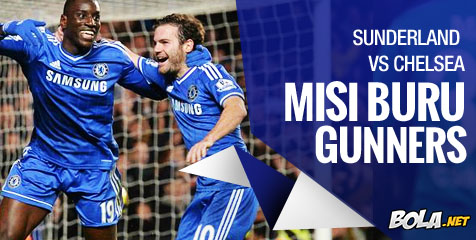 Preview: Sunderland vs Chelsea, Misi Buru Gunners