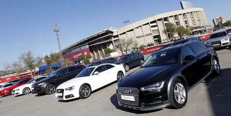 Inilah Mobil Audi Pilihan Penggawa Barca Inilah Mobil Audi Pilihan Penggawa Barca