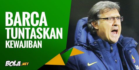 Martino: Barca Tuntaskan Kewajiban Martino: Barca Tuntaskan Kewajiban