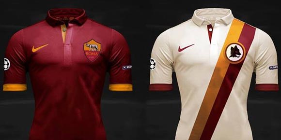 Bocoran Jersey: AS Roma 2014-15 Bocoran Jersey: AS Roma 2014-15