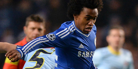 Chelsea 1-0 Steaua, Willian Man of the Match Chelsea 1-0 Steaua, Willian Man of the Match