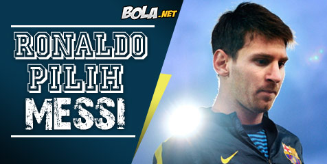 Ronaldo Masih Yakin Messi Menangi Ballon d'Or Ronaldo Masih Yakin Messi Menangi Ballon d'Or