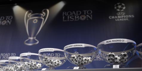 Hasil Drawing Babak 16 Besar Liga Champions 2013-14 Hasil Drawing Babak 16 Besar Liga Champions 2013-14