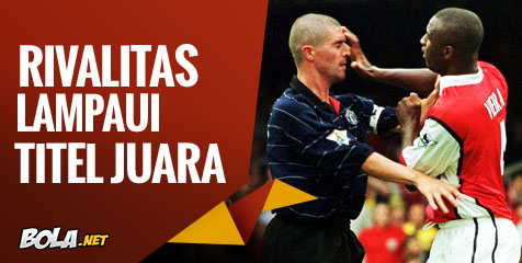 Henry: Rivalitas Arsenal - MU Melebihi Titel Juara