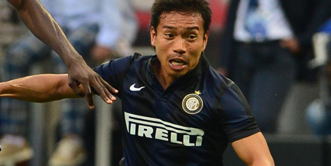 Nagatomo Terharu Kapteni Inter di Laga Derby Nagatomo Terharu Kapteni Inter di Laga Derby