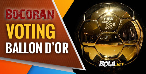 Bocoran Voting Ballon d'Or Sejauh Ini Bocoran Voting Ballon d'Or Sejauh Ini