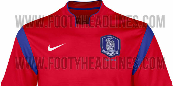 Bocoran Jersey: Korea Selatan Piala Dunia 2014 Bocoran Jersey: Korea Selatan Piala Dunia 2014