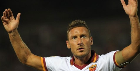 Totti: Roma Ingin Menang Lawan Juve Totti: Roma Ingin Menang Lawan Juve