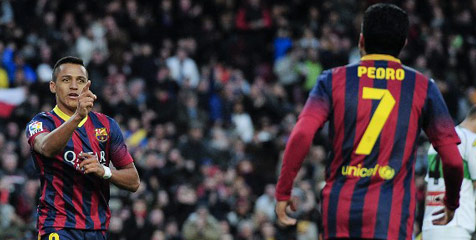 Sambut Atletico, Duet Pedro - Fabregas Makin Sehati Sambut Atletico, Duet Pedro - Fabregas Makin Sehati