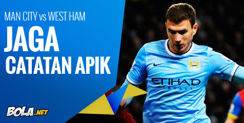 Preview: Man City vs West Ham, Jaga Catatan Apik Preview: Man City vs West Ham, Jaga Catatan Apik