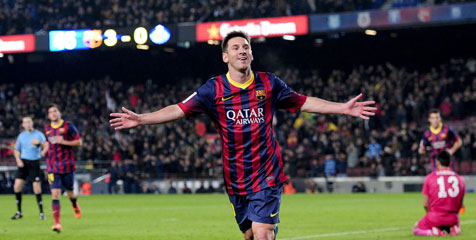 Review: Barcelona Menang, Messi Cetak Dua Gol Review: Barcelona Menang, Messi Cetak Dua Gol