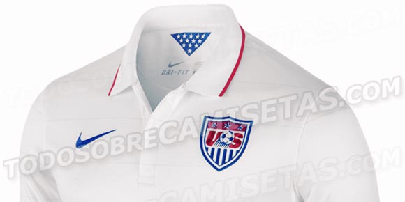 Bocoran Jersey Home Amerika Serikat Piala Dunia 2014