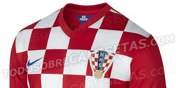 Bocoran Jersey Home Kroasia Piala Dunia 2014