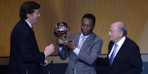 Pele Dapatkan FIFA Ballon d'Or Prix d'Honneur