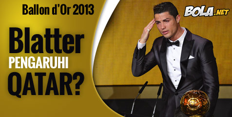Blatter Paksa Qatar Pilih Ronaldo di Ballon d'Or? Blatter Paksa Qatar Pilih Ronaldo di Ballon d'Or?