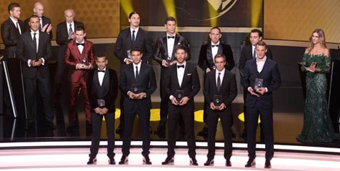 FIFPro Ungkap Lima Tim Terbaik Dunia FIFPro Ungkap Lima Tim Terbaik Dunia