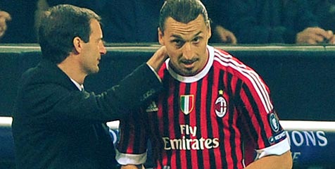 Ibra Kirim Simpati untuk Allegri Ibra Kirim Simpati untuk Allegri