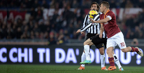 Totti: Kami Buktikan Kami Selevel Juventus