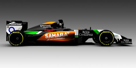 Force India Rilis Foto Perdana Mobil F1 Terbarunya Force India Rilis Foto Perdana Mobil F1 Terbarunya