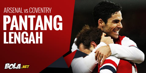 Preview: Arsenal vs Coventry City, Pantang Lengah Preview: Arsenal vs Coventry City, Pantang Lengah