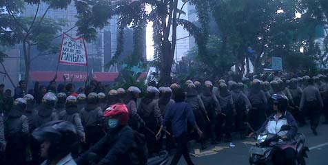 PSSI Abaikan Demo Bonek PSSI Abaikan Demo Bonek
