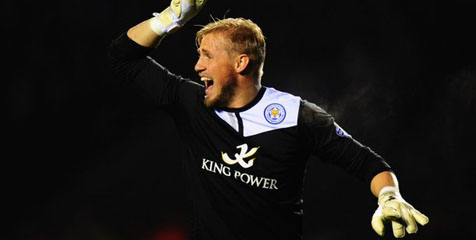 Kasper Schmeichel Merasa Terhormat Diincar Milan Kasper Schmeichel Merasa Terhormat Diincar Milan