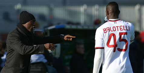 Prandelli Bisikkan Tips 'Asuh' Balotelli ke Seedorf