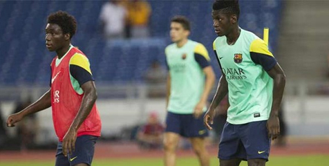 Barca Perpanjang Kontrak Dua Wonderkid Kamerun Barca Perpanjang Kontrak Dua Wonderkid Kamerun
