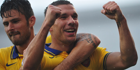 Podolski: Semua Tim Bisa Dikalahkan Podolski: Semua Tim Bisa Dikalahkan