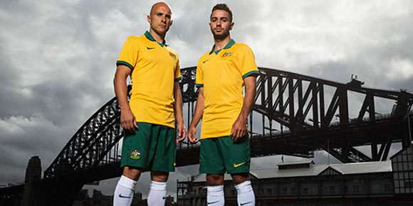 Detail Jersey Home Australia Piala Dunia 2014 Detail Jersey Home Australia Piala Dunia 2014