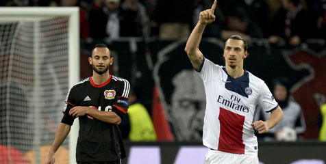 Review: Brace Ibra Pimpin Pesta Gol PSG di BayArena