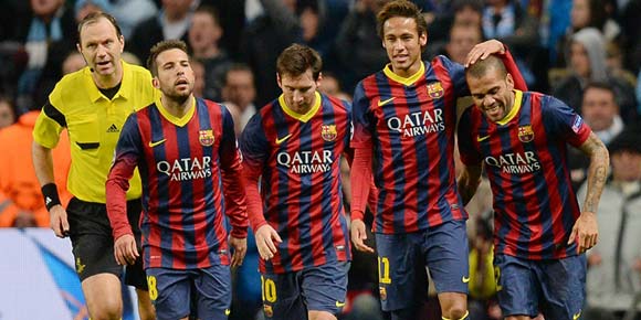 Kemenangan Barca Atas City Berkat Penalti Kontroversial?