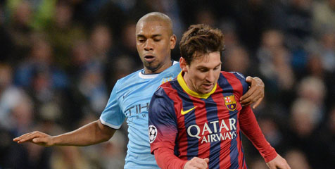 Fernandinho Sebut Barca Superior Cuma 15 Menit Fernandinho Sebut Barca Superior Cuma 15 Menit