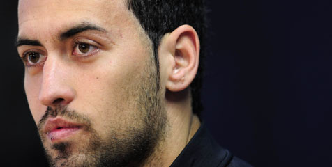 Busquets Waspada Amukan City di Camp Nou Busquets Waspada Amukan City di Camp Nou