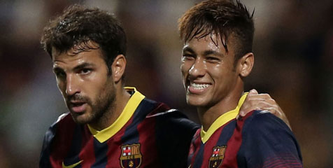 Kala Fabregas Rusak Foto Selfie Neymar Kala Fabregas Rusak Foto Selfie Neymar