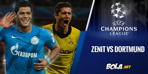 Preview: Zenit vs Dortmund, Perdana Preview: Zenit vs Dortmund, Perdana